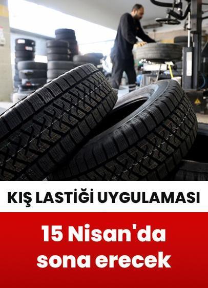 Zorunlu kış lastiği uygulaması 15 Nisan'da sona erecek