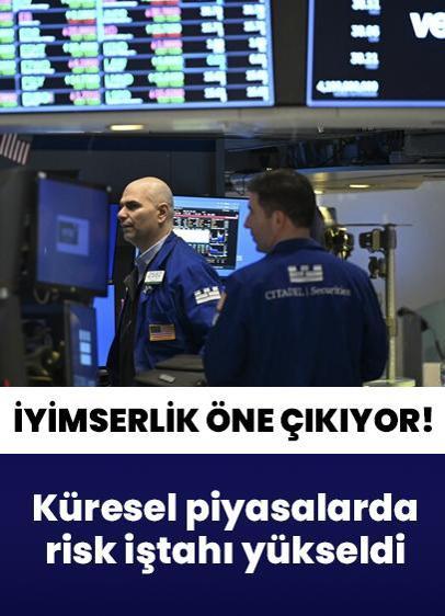 14 Nisan Salı küresel piyasalarda risk iştahı yükseldi
