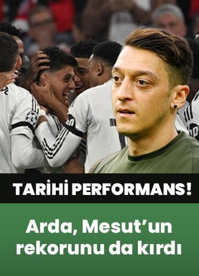 Arda Güler, Mesut Özil'in rekorunu da kırdı: Bayern Münih'e attığı gollerle 5 rekorluk tarihi performans!