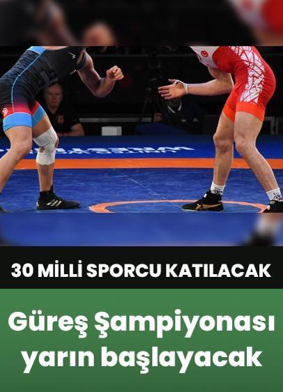 Avrupa Güreş Şampiyonası yarın Arnavutluk'ta başlayacak