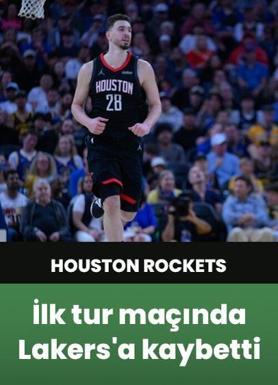 Rockets, play-off ilk tur birinci maçında Lakers'a kaybetti