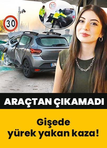 Gişede yürek yakan kaza! Kilitli araçtan çıkamadı