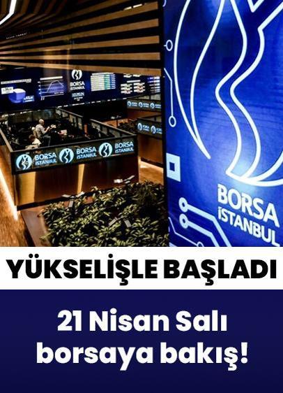 Borsa İstanbul'da BIST 100 endeksi salı gününe yükselişle başladı