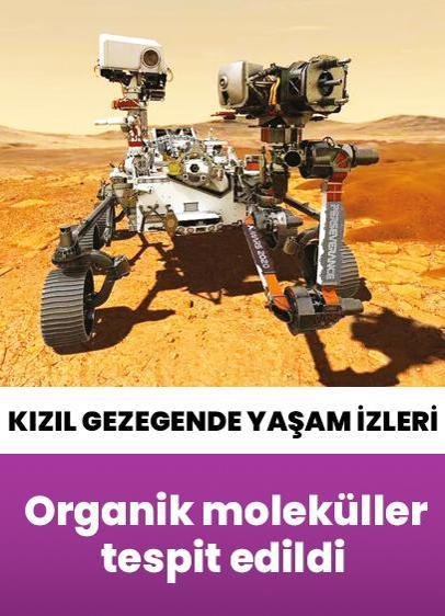 Kızıl gezegende yaşam izleri