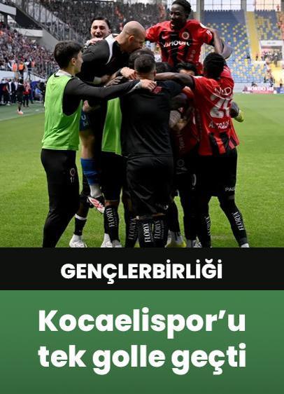 Gençlerbirliği, Kocaelispor'u tek golle yendi