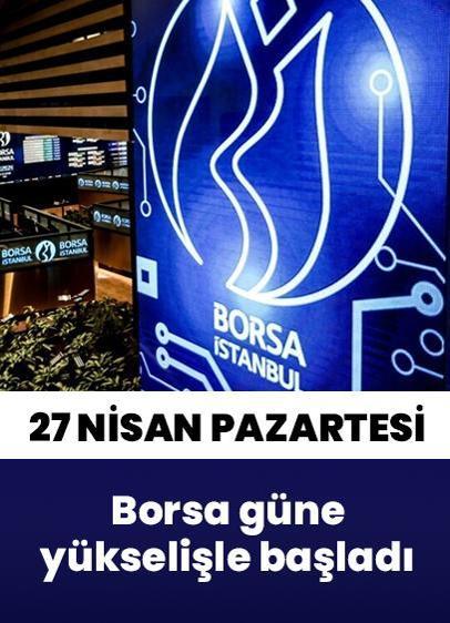 Borsa İstanbul'da BIST 100 endeksi yeni güne 14.446,29 puandan başladı