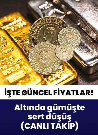 Altında gümüşte sert düşüş! 29 Nisan 2026 Çarşamba gram altın, çeyrek altın ve gümüş ne kadar oldu? Son dakika altın ve gümüş fiyatları, alış satış canlı takip