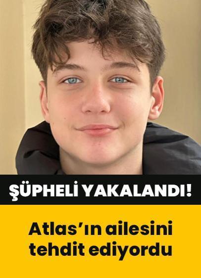 Atlas Çağlayan'ın ailesine tehdit mesajları gönderen şüpheli yakalandı