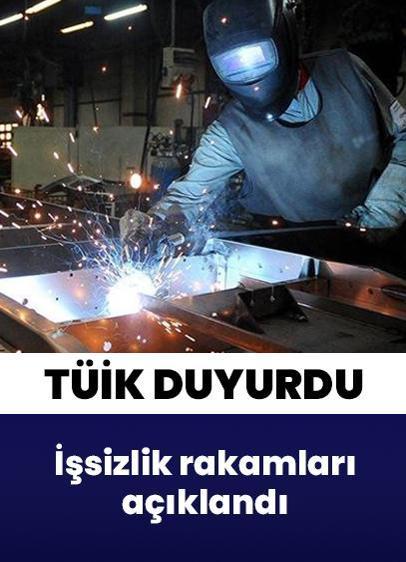 TÜİK duyurdu: Mart ayı işsizlik rakamları açıklandı