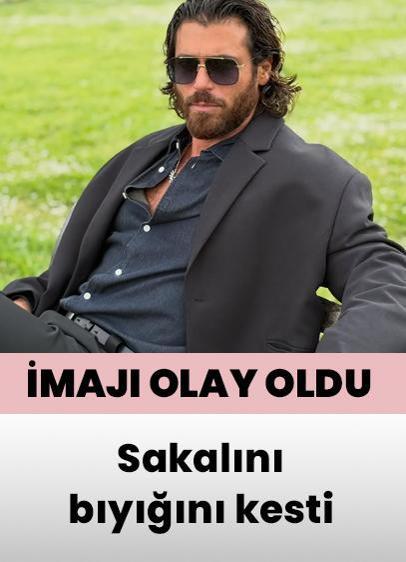 Can Yaman sakalını bıyığını kesti! İmajı olay oldu