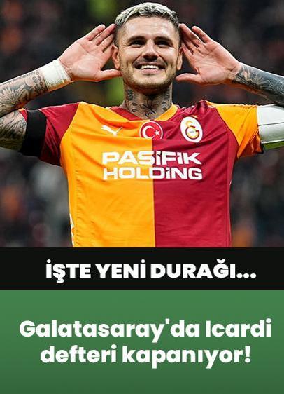 Galatasaray'da Icardi defteri kapanıyor! İşte yeni durağı...