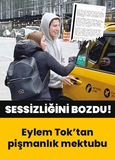 2 yıllık sessizliğini bozdu! Eylem Tok'tan pişmanlık mektubu: Ailesi ile sulh anlaşması yaparak helalleştik