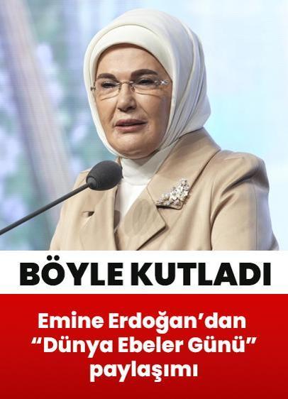 Emine Erdoğan, Dünya Ebeler Günü'nü kutladı