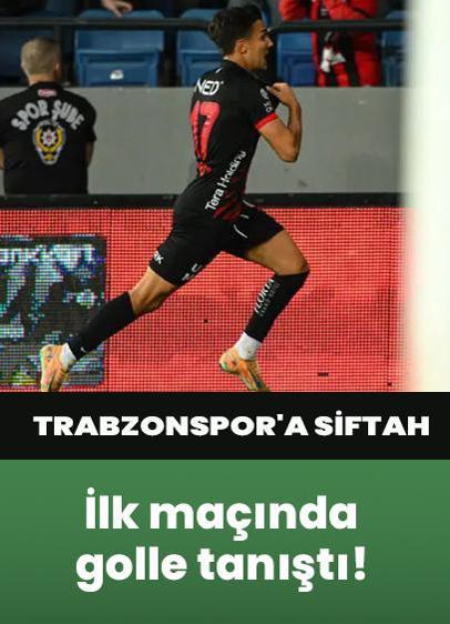 İlk maçında golle tanıştı! 17'lik Erk Arda'dan Trabzonspor'a siftah