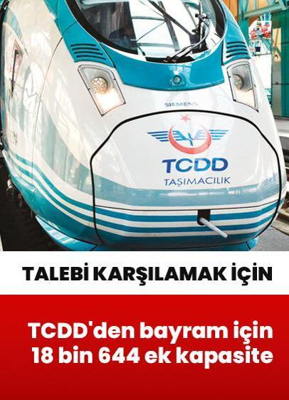 Ulaştırma Bakanlığı, Kurban Bayramı'nda yolcu talebini karşılamak için kapasite artışı sağlıyor.