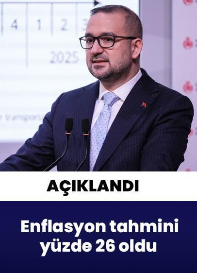 Enflasyon tahmini yüzde 26 oldu