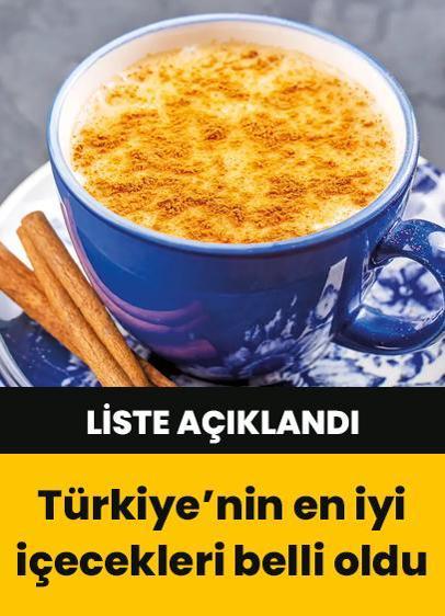 "Türkiye'nin En İyi İçecekleri" listesi açıklandı