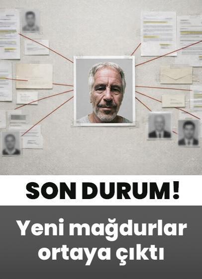 Jeffrey Epstein olayında son durum! Yeni mağdurlar ortaya çıktı
