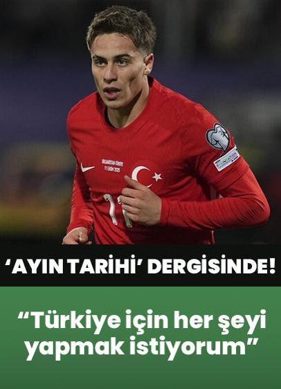 Kenan Yıldız'dan "Ayın Tarihi" dergisine çok özel açıklamalar: Türkiye için her şeyi yapmak istiyorum