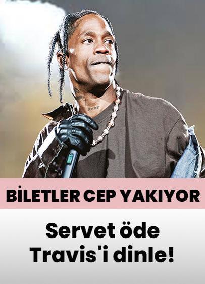 Servet öde Travis Scott'ı dinle! Biletler cep yakıyor: Fiyatlar dudak uçuklattı