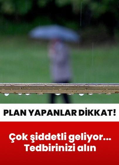 Plan yapanlar dikkat! Çok şiddetli geliyor: Birçok ilde etkili olacak... Tedbirinizi alın