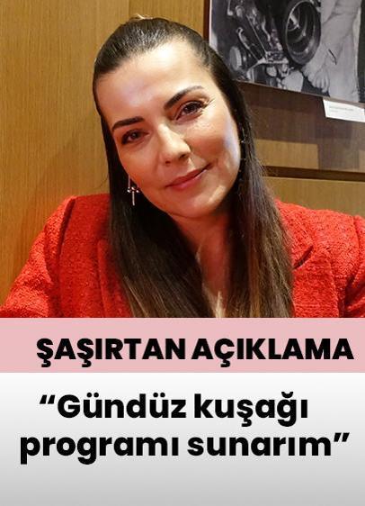 Burcu Kara'dan şaşırtan açıklama: "Gündüz kuşağı programı sunarım"