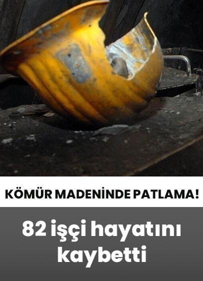 Çin'de kömür madeninde patlama: 82 işçi hayatını kaybetti