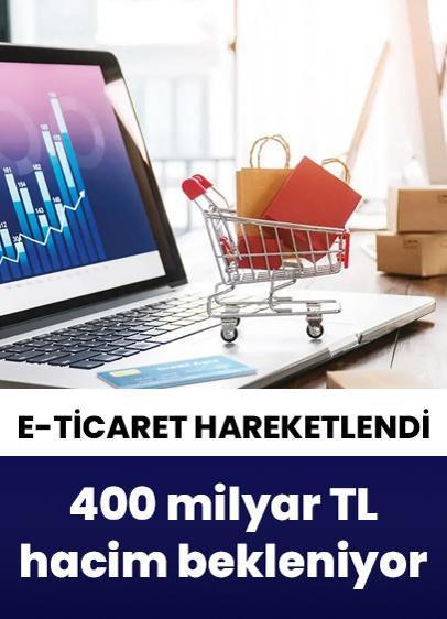 e-ticarette 400 milyarlık hacim bekleniyor