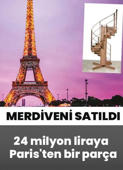 24 milyon liraya Paris'ten bir parça