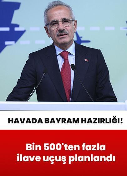 Havada bayram hazırlığı! Bin 500'ten fazla ilave uçuş planlandı