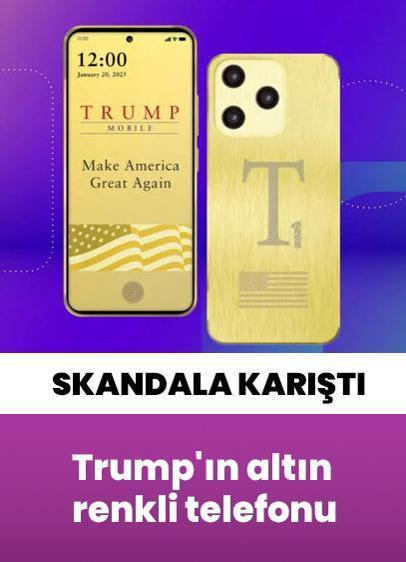 "Trump'ın Altın Renkli Telefonu Skandalıyla Gündemde"