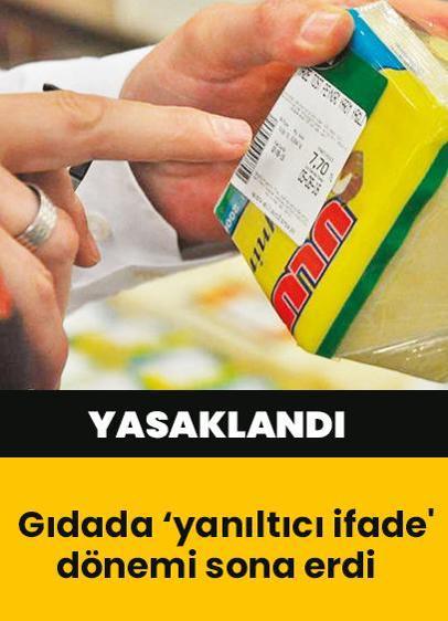 Tarım ve Orman Bakanlığı, Ürün Etiketlerinde Kafa Karıştıran İfadeleri Yasakladı