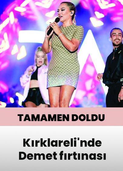 Kırklareli'nde Demet fırtınası