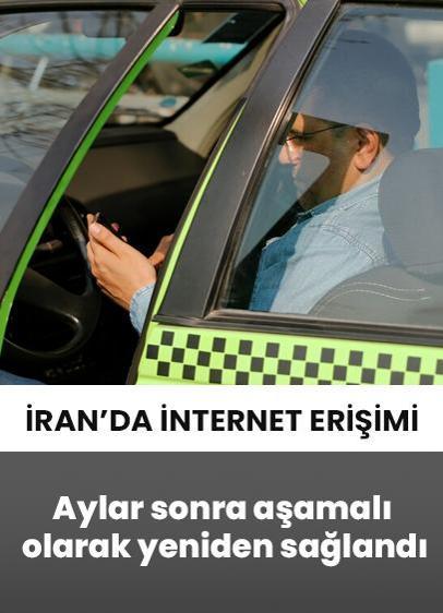 İran'da uluslararası internet erişimi aylar sonra aşamalı olarak yeniden sağlandı