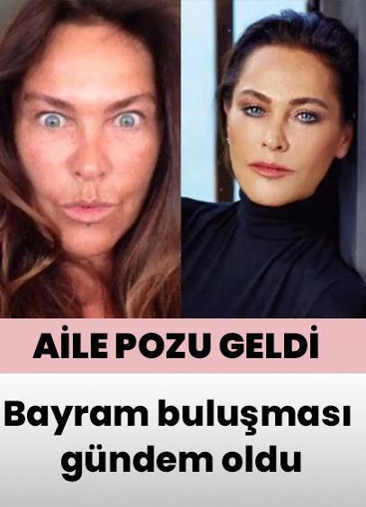 Hülya Avşar'dan aile pozu! Bayram buluşması gündem oldu