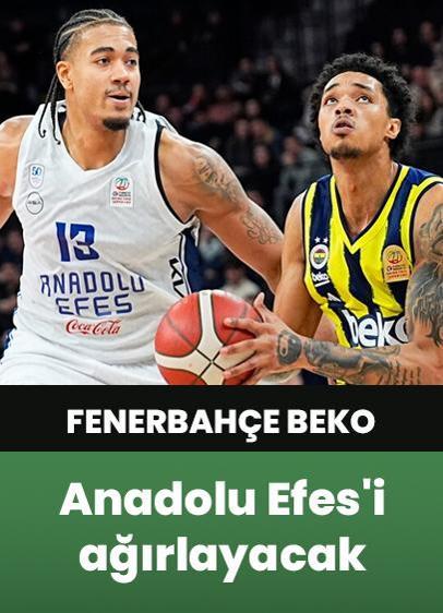 Fenerbahçe Beko, yarı finalde Anadolu Efes'i ağırlayacak