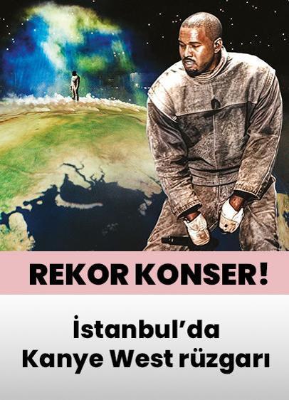 Kanye West'ten büyük şov! Dünya yıldızı İstanbul'u salladı: Ünlü rapçiden rekor konser