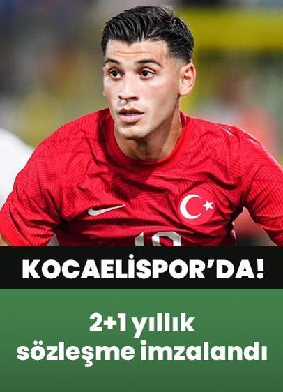 Uğur Kaan Yıldız, Kocaelispor'da! 2+1 yıllık sözleşme imzaladı
