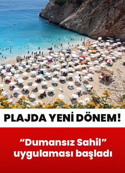 Plajda yeni dönem! "Dumansız Sahil" uygulaması başladı: Sigara yasaklandı
