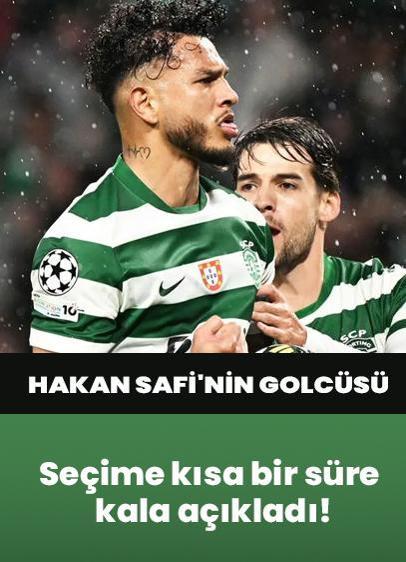 Seçime kısa bir süre kala açıkladı! Hakan Safi'nin golcüsü Luis Suarez