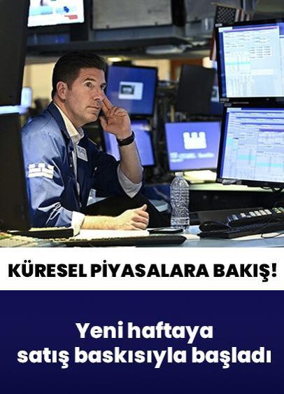 Orta Doğu'da çatışmalar yeniden alevlendi: Küresel piyasalar haftaya satış baskısıyla başladı