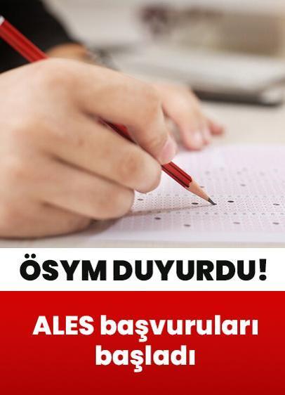 ÖSYM duyurdu! ALES 2026 başvuruları başladı (2026-ALES/2)