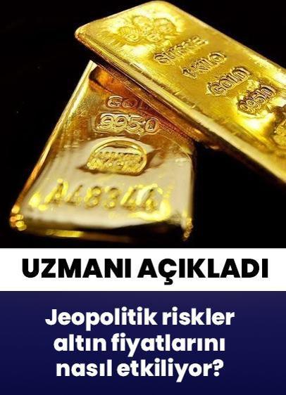 Altın fiyatlarında sert düşüş sürüyor! Jeopolitik riskler altın fiyatlarını nasıl etkiliyor? Uzmanı açıkladı