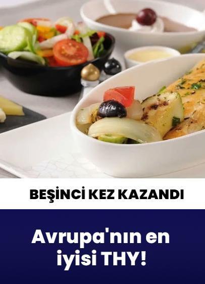 Avrupa'nın en iyisi THY! Ödülü beşinci kez aldı