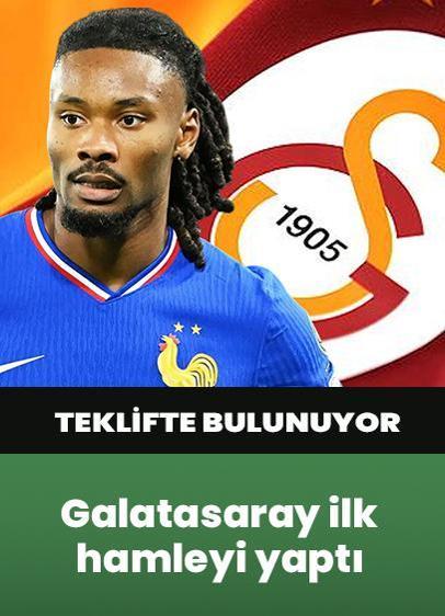 Orta sahaya Khephren Thuram! Galatasaray ilk hamleyi yaptı