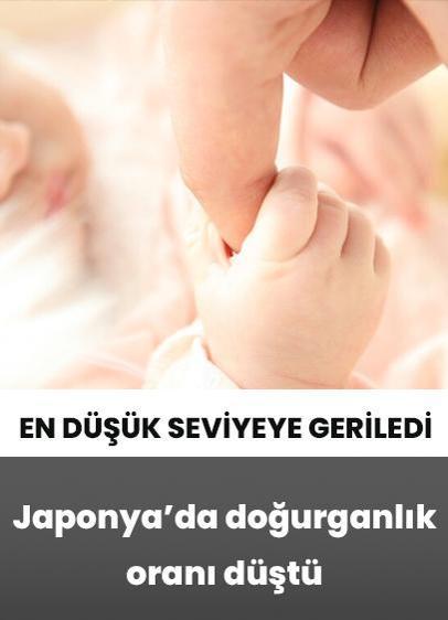 Japonya'da doğurganlık oranı en düşük seviyeye geriledi