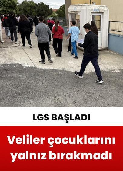 LGS kapsamındaki merkezi sınav başladı
