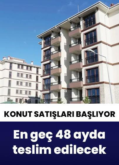 20 bin konutun satışı yarın başlıyor