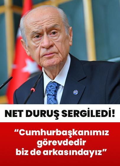 Erken seçim tartışmalarına değindi! MHP Genel Başkanı Bahçeli'den net duruş: Cumhurbaşkanımız görevdedir, biz de arkasındayız