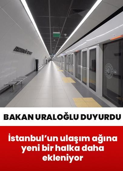 İstanbul'un ulaşım ağına yeni bir halka daha ekleniyor! Milyonların günlük hayatını kolaylaştıracak dev eser açılıyor